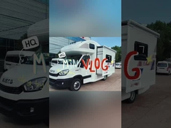 Caravana de autocaravanas IVECO con marco de aluminio y autocaravana duradera