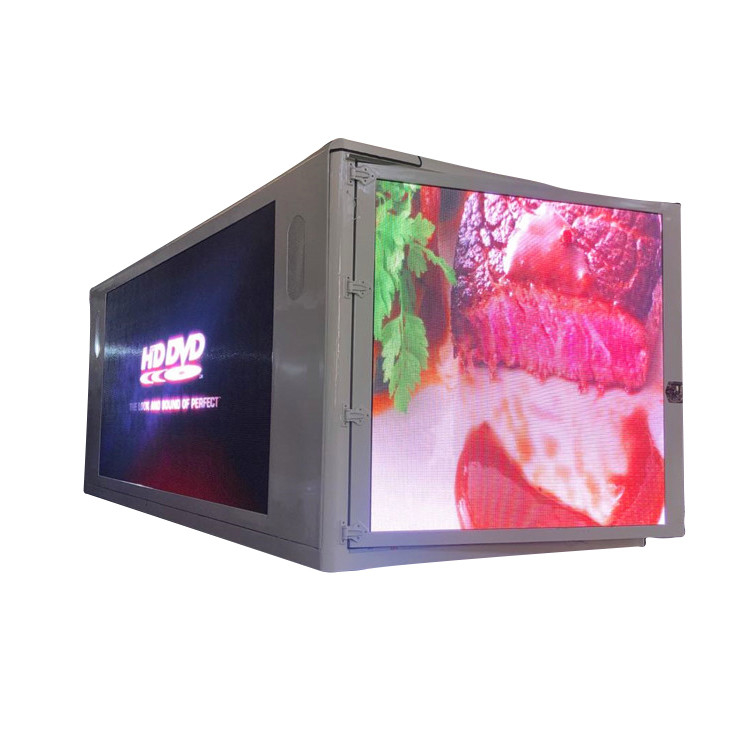 El camión 3840*1728m m de la cartelera de ColorLight LED modificó el cuerpo de la caja para requisitos particulares del camión del 18ft