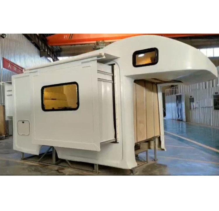 La caja blanca modificada para requisitos particulares de Shell Body Luxury Decoration Assembling rv del campista montó