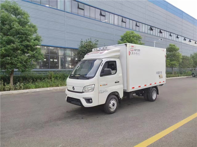 Camión 115km/H 1,5 Ton Ice Cream Freezer Truck de la caja del refrigerador del poliuretano
