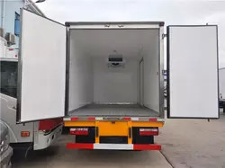 Camión Dongfeng de la caja del refrigerador del congelador 4*2 5 toneladas grado -5 a -15