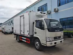 Camión Dongfeng de la caja del refrigerador del congelador 4*2 5 toneladas grado -5 a -15