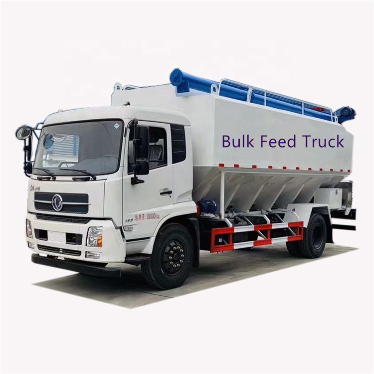 10 tipo del combustible diesel del camión 90km/H 4x2 de Ton Bulk Feed Truck Delivery