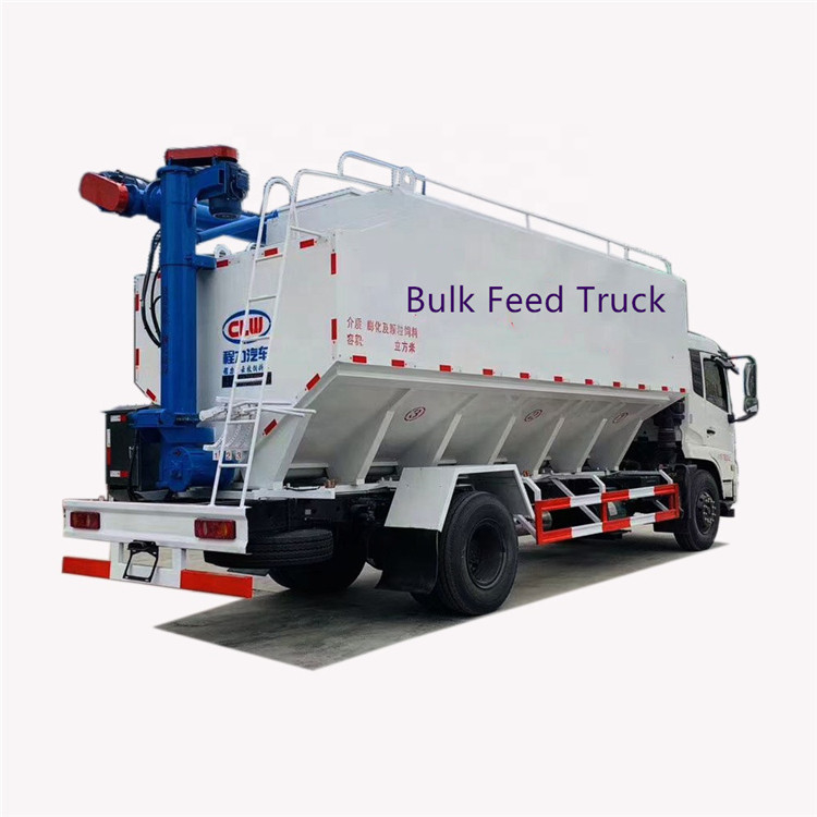 10 tipo del combustible diesel del camión 90km/H 4x2 de Ton Bulk Feed Truck Delivery