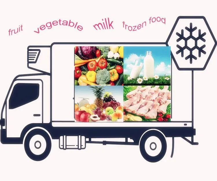 Transporte de la comida de JAC Frozen Food Truck 10 Ton Refrigerated Truck For Frozen