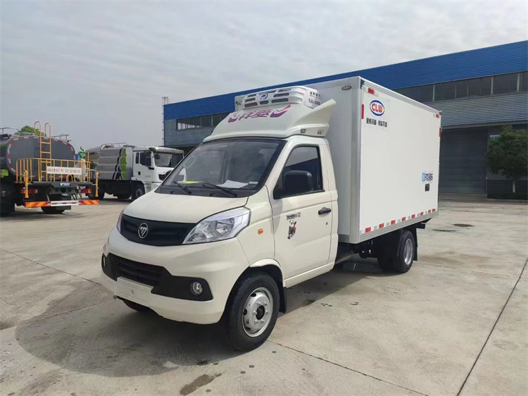 6 camión del congelador de Foton Mini Refrigerator Truck 110km/H de la rueda pequeño en Dubai