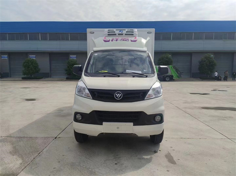6 camión del congelador de Foton Mini Refrigerator Truck 110km/H de la rueda pequeño en Dubai