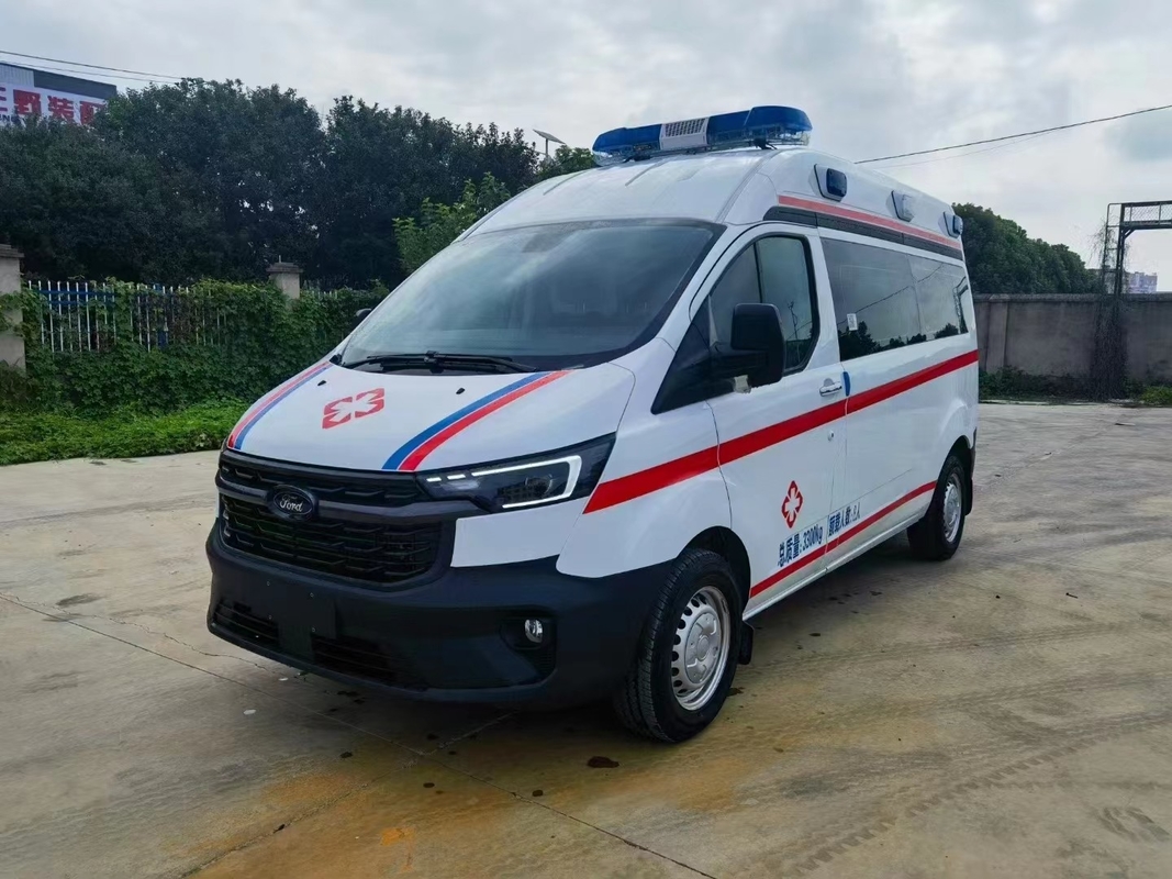 Longitud de los vehículos eléctricos los 3-8m de la transmisión del hospital 5+1 para los servicios médicos de la emergencia