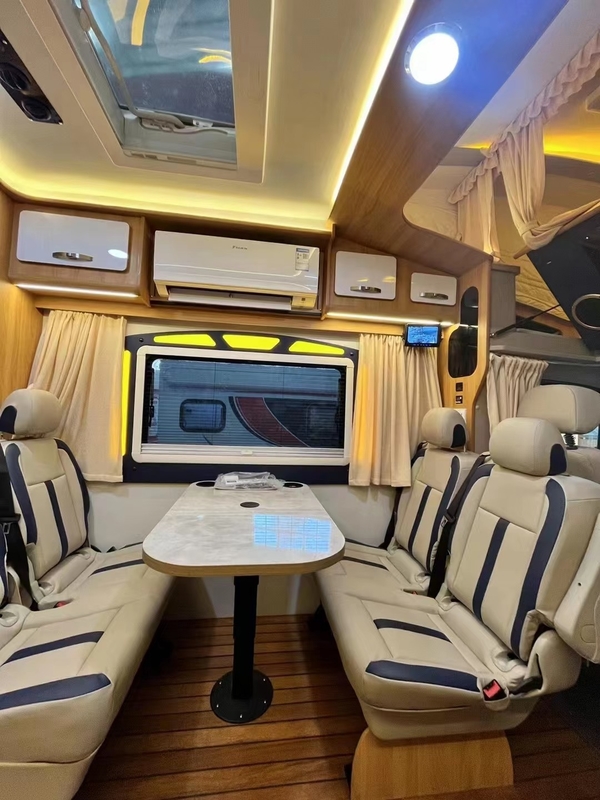 5995x2350x2950mm Caravana RV Furgoneta OEM Servicio Desnudo con Depilación por Roro Ship