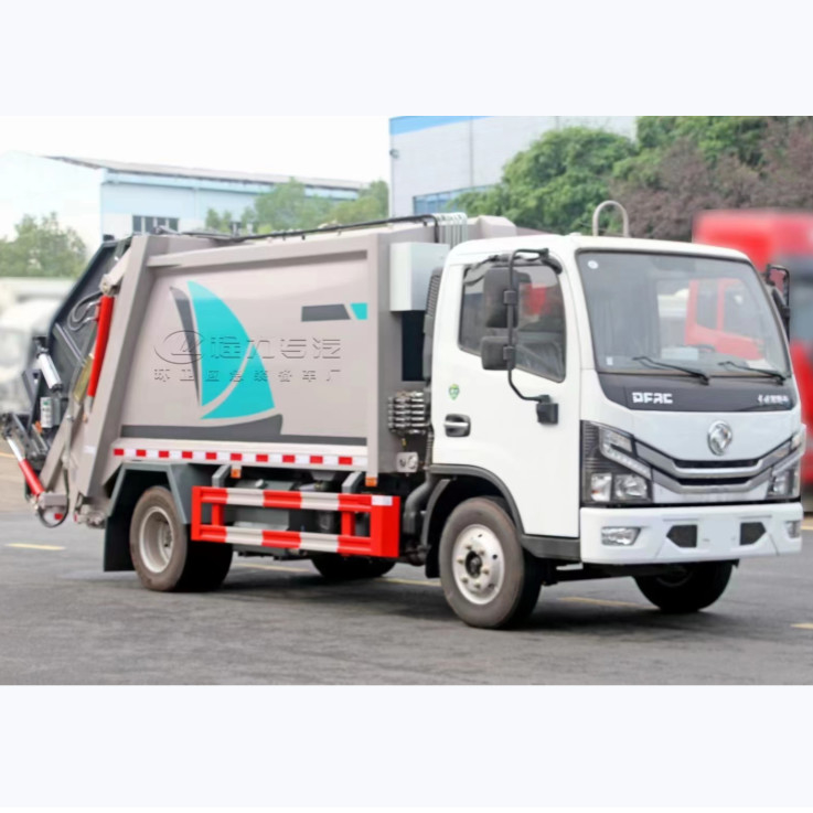 2023 Nuevo camión de recolección de basura Dongfeng Min En venta 7m3 camión de recolección de basura compactor