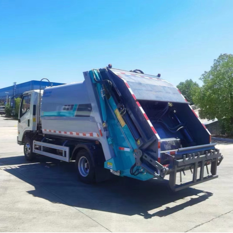 Combustible diésel 6.50-16 neumático contenedor de basura camión con 6 piezas y 1 repuesto