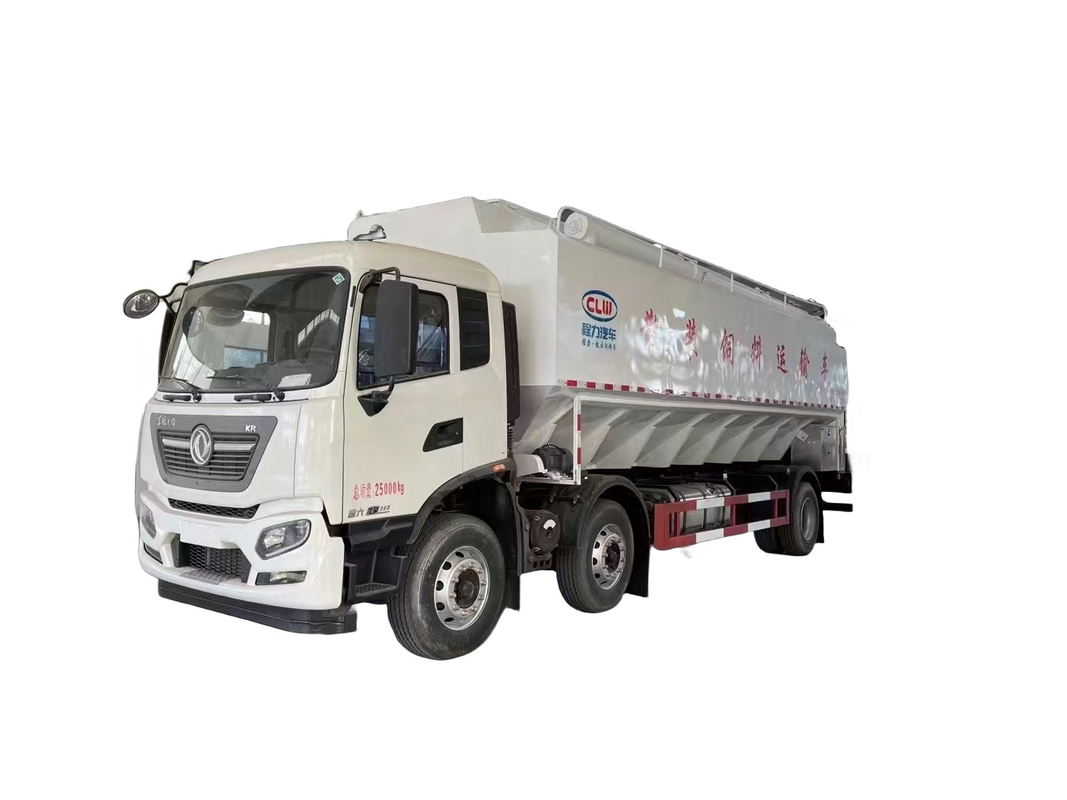 Cargador de transporte de carnes para animales a granel Cisterna de transporte de vehículos 7.00-16 neumático 232/315 Kw / HP