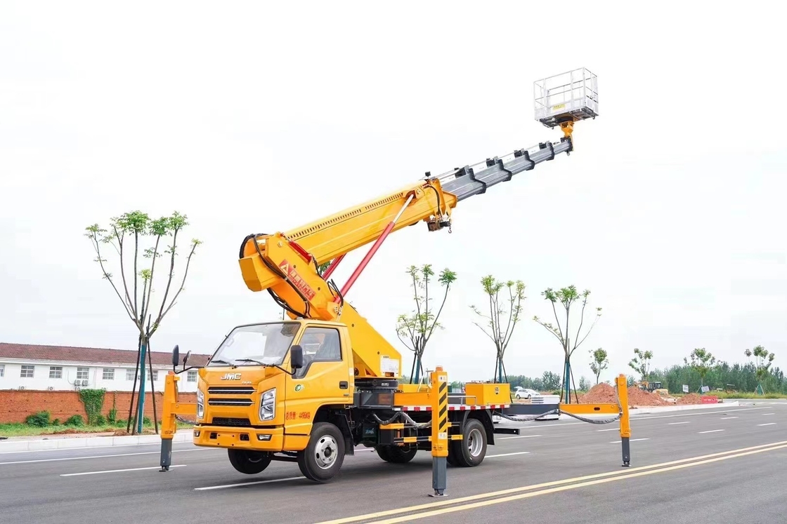 Plataforma de trabajo aéreo JMC para camiones Dimensiones L X W X H Mm 5995*2050*2900mm