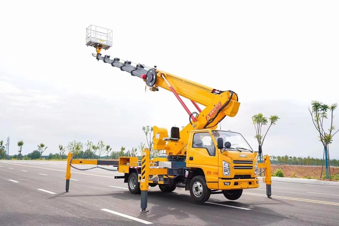 Plataforma de trabajo aéreo JMC para camiones Dimensiones L X W X H Mm 5995*2050*2900mm