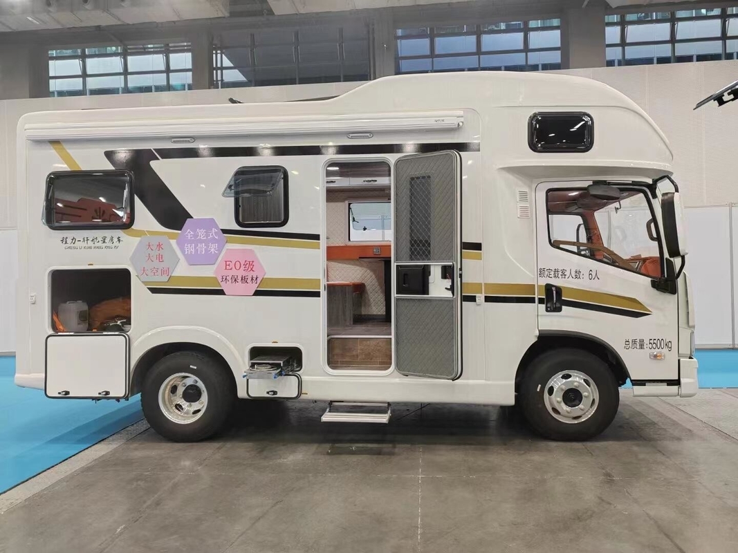 Rv Caravan Yuejin S500 Modelo C Caravana con capacidad para dormir para 4-6 personas - CLW OE NO