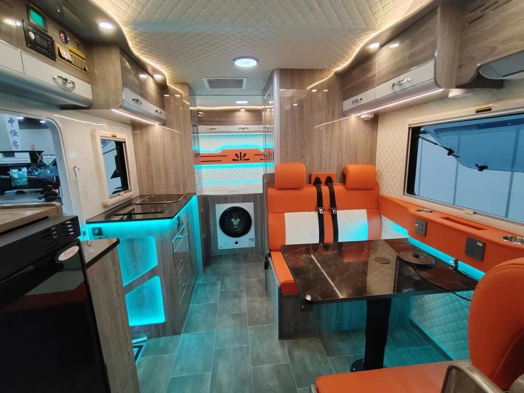 Rv Caravan Yuejin S500 Modelo C Caravana con capacidad para dormir para 4-6 personas - CLW OE NO