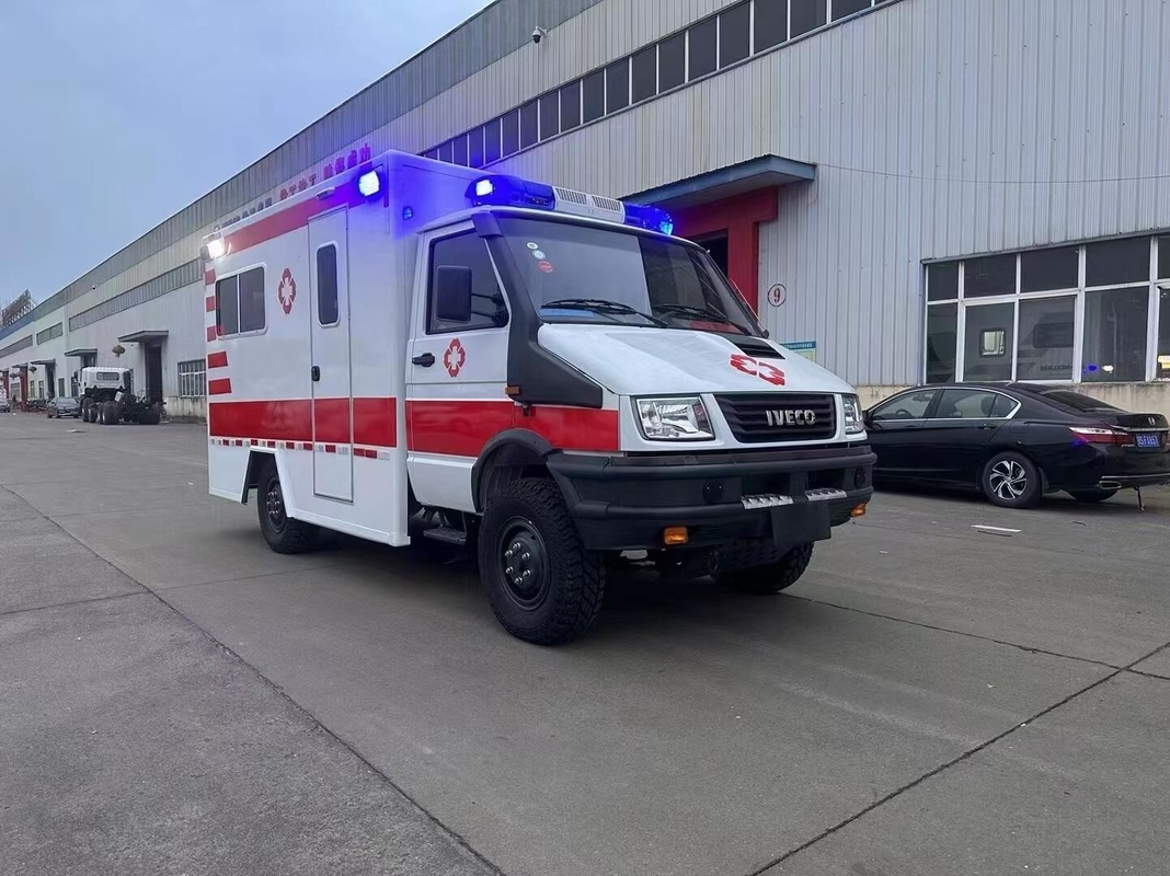 Ambulancia de alta velocidad con norma de emisiones Euro 5 y cilindrada de 2287 ml