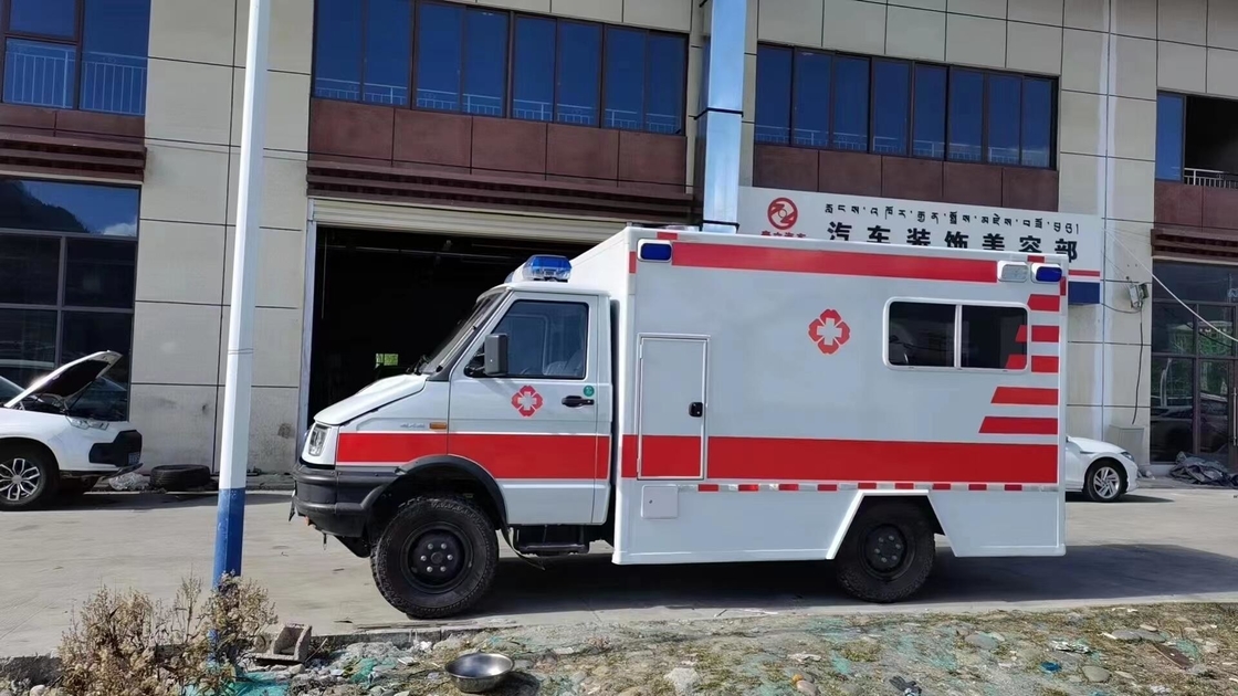 Precio del coche de ambulancia 2287ml desplazamiento coche de ambulancia de emergencia - 5670×2011×2726 mm dimensiones generales