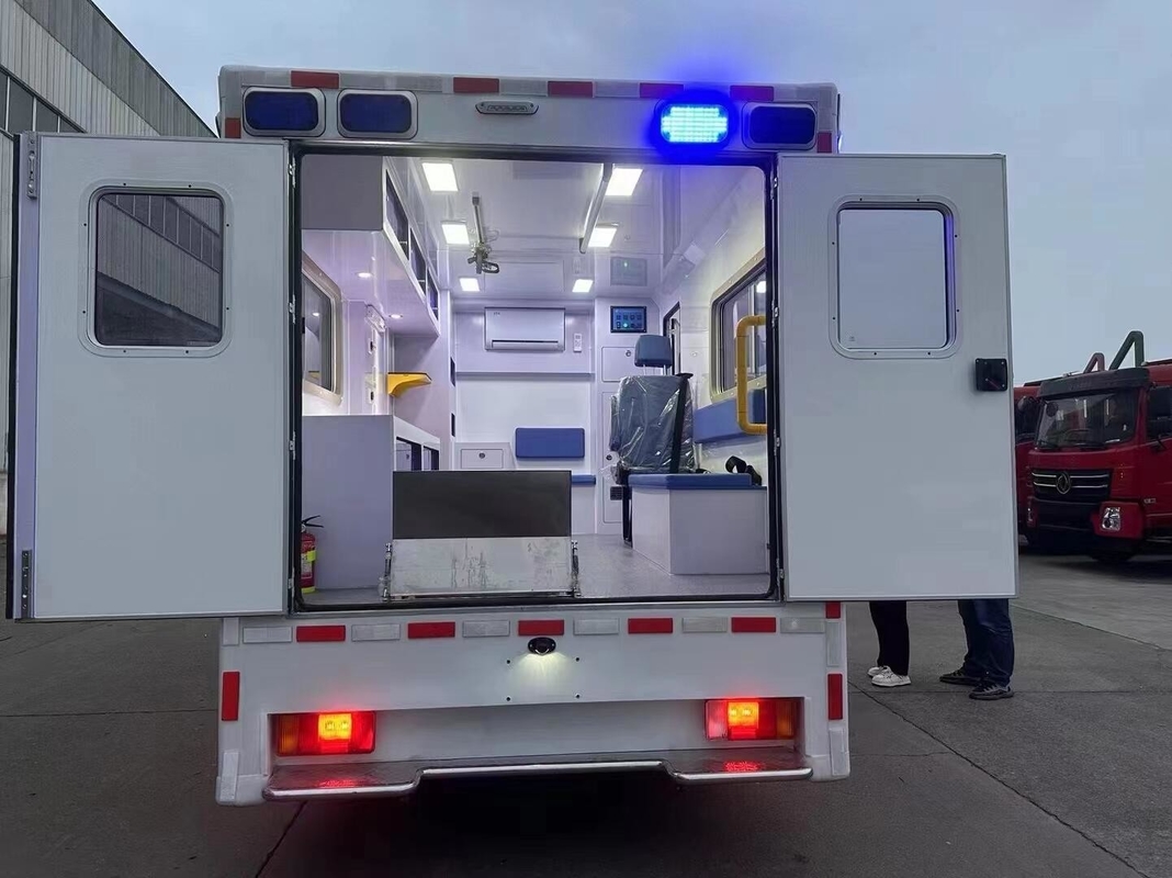 Precio del coche de ambulancia 2287ml desplazamiento coche de ambulancia de emergencia - 5670×2011×2726 mm dimensiones generales
