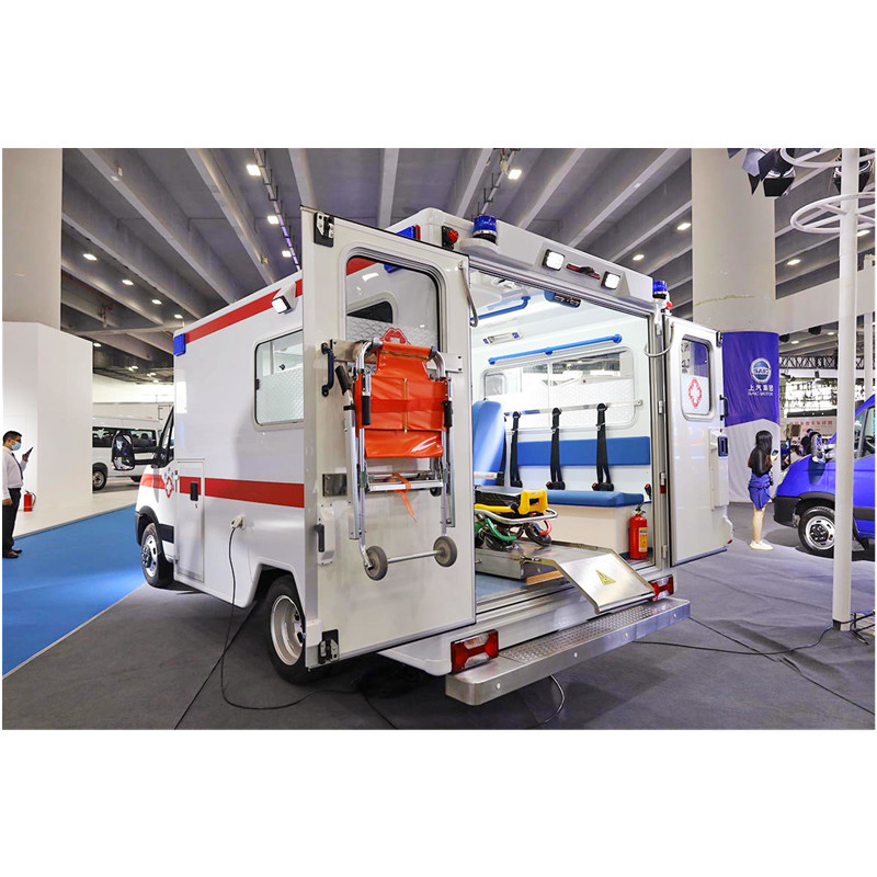 Vehículo de ambulancia médica Eficiente y confiable Vehículos médicos móviles Transmisión 5 1 Velocidad máxima 130 Km/H