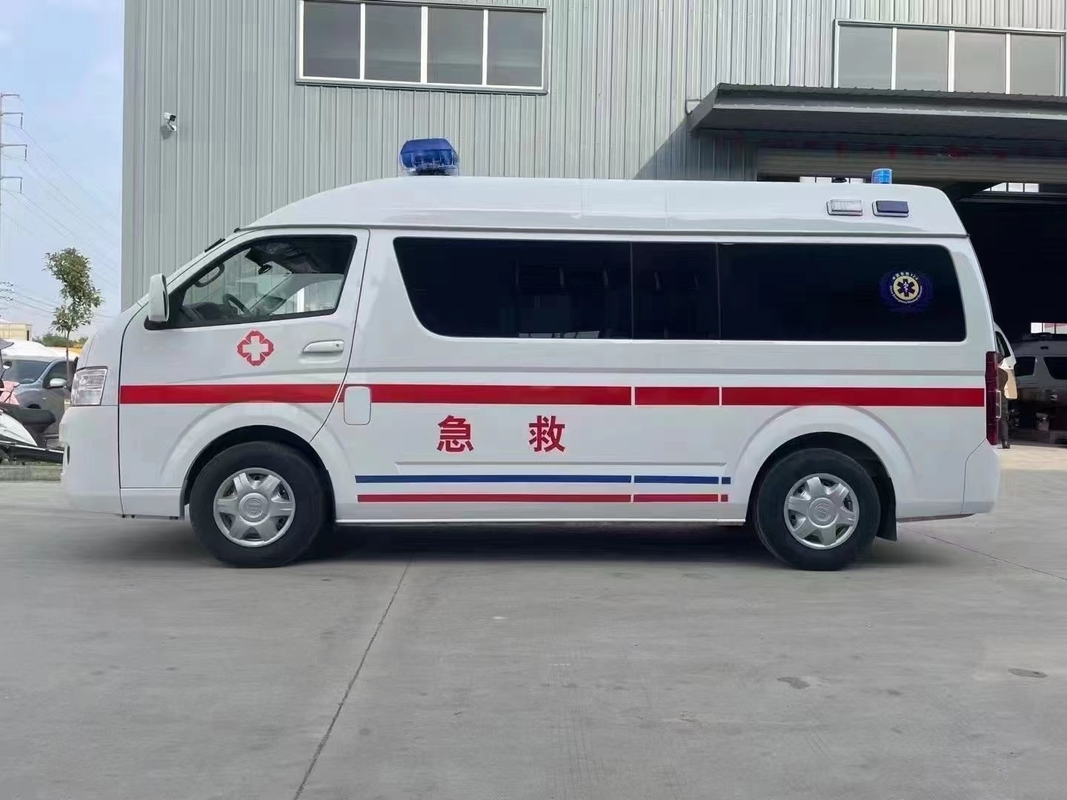 Venta de vehículo de ambulancia de emergencia Euro 5 Foton 2023 con velocidad máxima de 130 km/h
