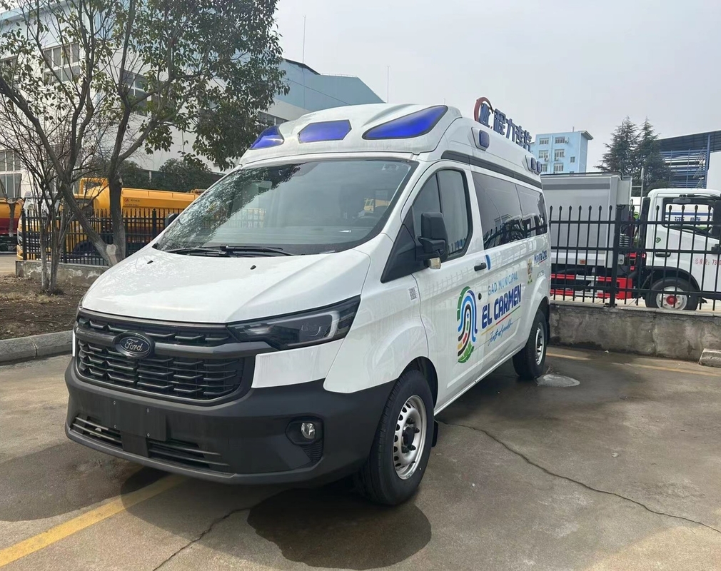 145 km/h Servicio de emergencia ambulancia diesel para la venta con 215/75r16lt Tipo