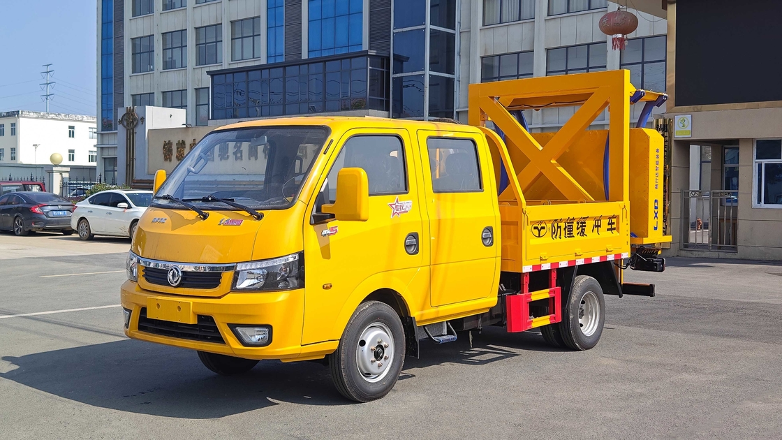 Camión de amortiguación Dongfeng 101 velocidad máxima amortiguador anti-colisión camión de amortiguación para la venta