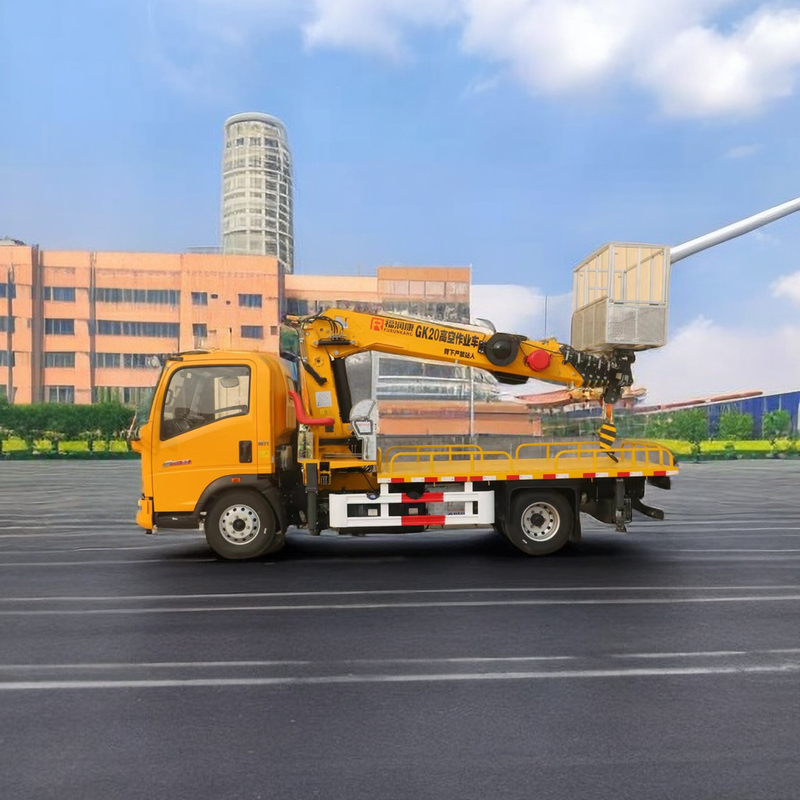 Howo Chasis 4x2 Dirección 21M Camión Plataforma de trabajo aéreo montada 95km/h 200kg Carga