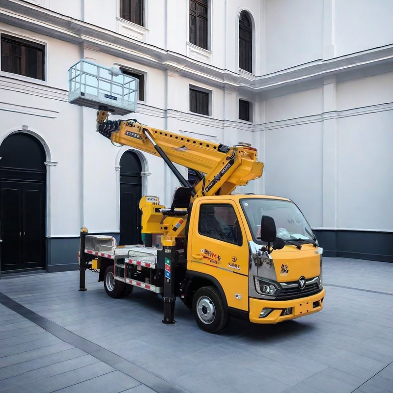 EURO 5 Foton 4*2 Plataforma de trabajo montada en vehículo Plataforma aérea de 24 metros