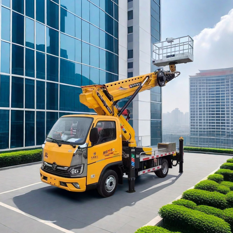 EURO 5 Foton 4*2 Plataforma de trabajo montada en vehículo Plataforma aérea de 24 metros