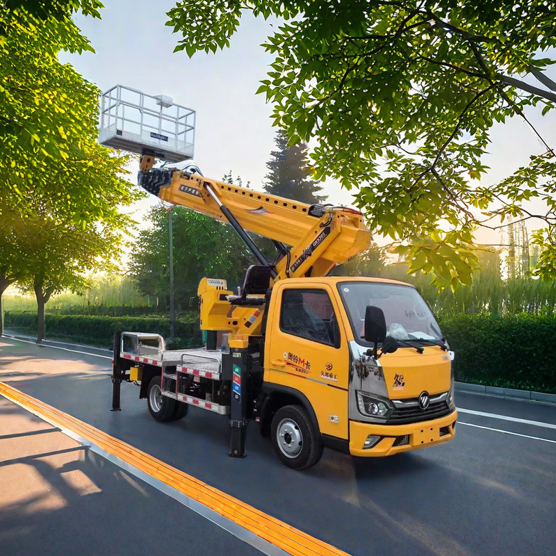EURO 5 Foton 4*2 Plataforma de trabajo montada en vehículo Plataforma aérea de 24 metros