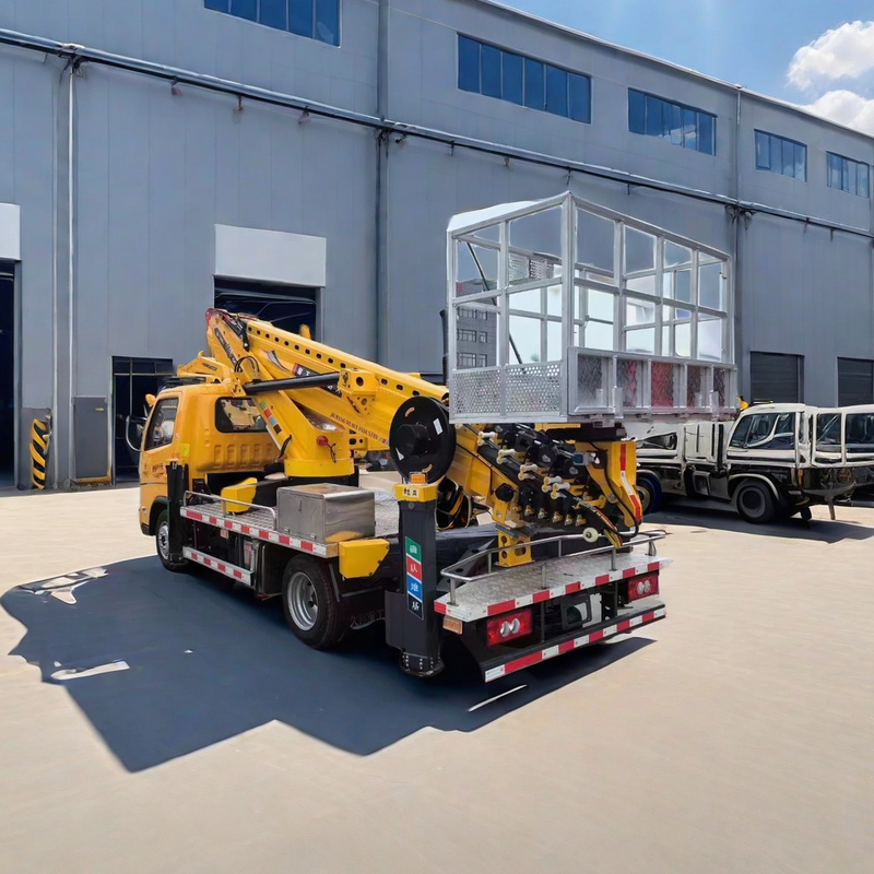 EURO 5 Foton 4*2 Plataforma de trabajo montada en vehículo Plataforma aérea de 24 metros