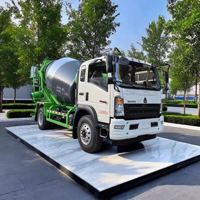 Mini Sinotruk HOWO 4*2 camión de hormigón 8 10 12 14 16 18 20 Cbms camión mezclador