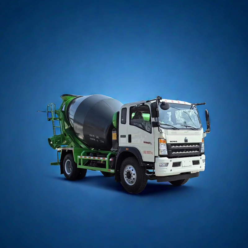 Mini Sinotruk HOWO 4*2 camión de hormigón 8 10 12 14 16 18 20 Cbms camión mezclador