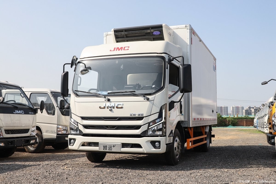 Famous Jmc Light Truck refrigerado 4x2 camión de transporte de alimentos congelados para la venta