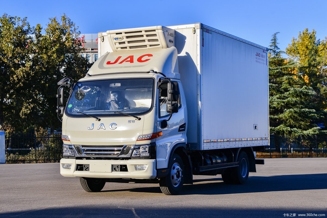 Vans de refrigeración de Dongfeng 4x2 6x4 Vans de ambulancia 10 toneladas -5 a -15 grados