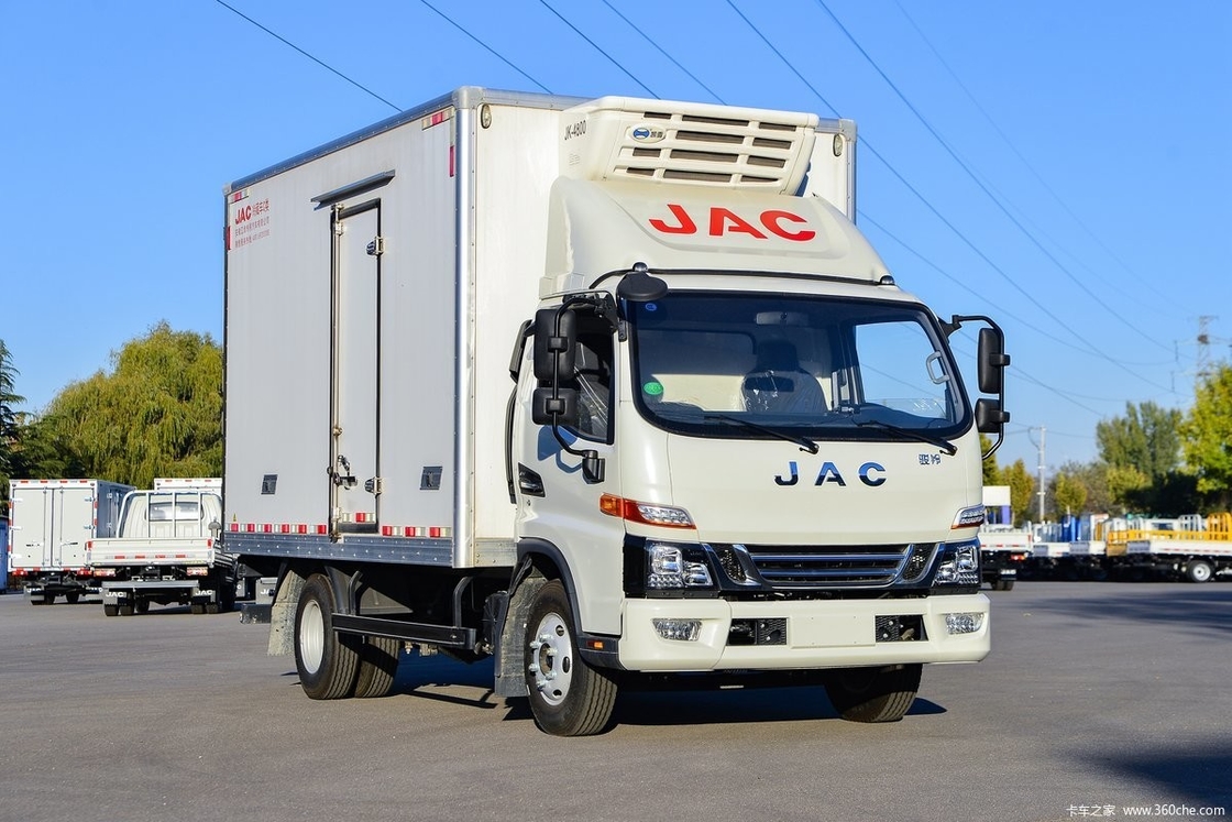 Vans de refrigeración de Dongfeng 4x2 6x4 Vans de ambulancia 10 toneladas -5 a -15 grados