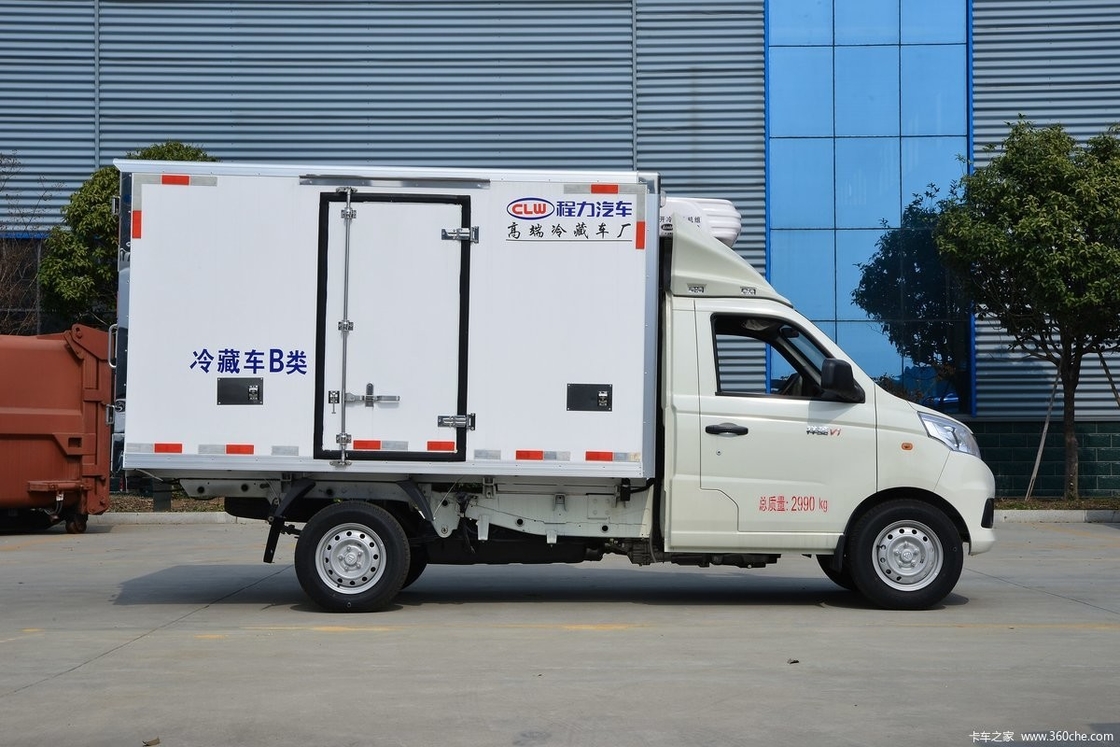Vans de refrigeración de Dongfeng 4x2 6x4 Vans de ambulancia 10 toneladas -5 a -15 grados