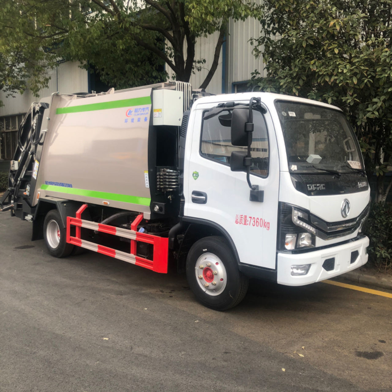 2023 Nuevo camión de recolección de basura Dongfeng Min En venta 7m3 camión de recolección de basura compactor