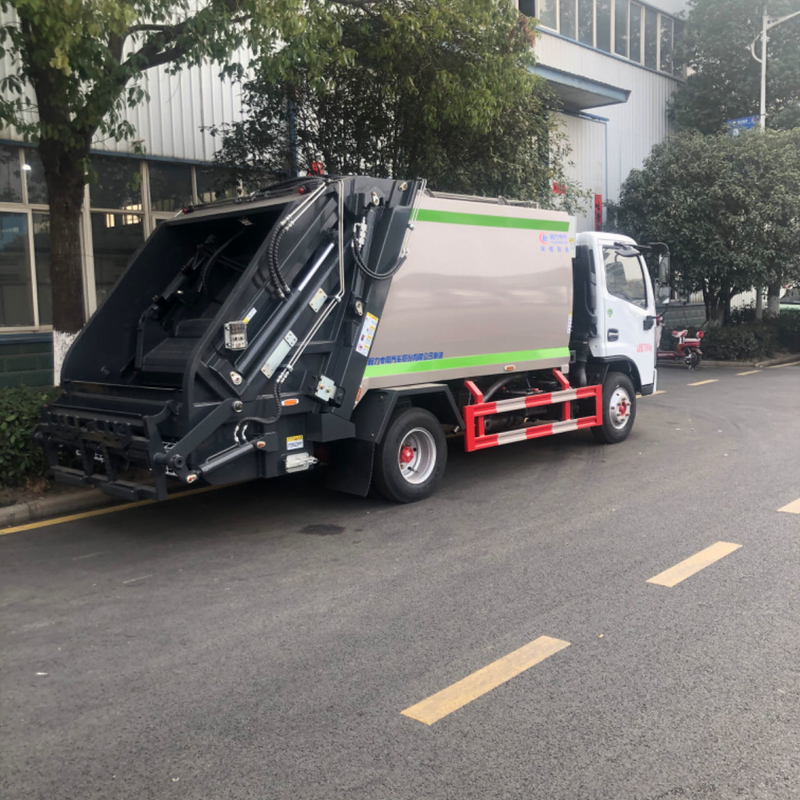 2023 Nuevo camión de recolección de basura Dongfeng Min En venta 7m3 camión de recolección de basura compactor