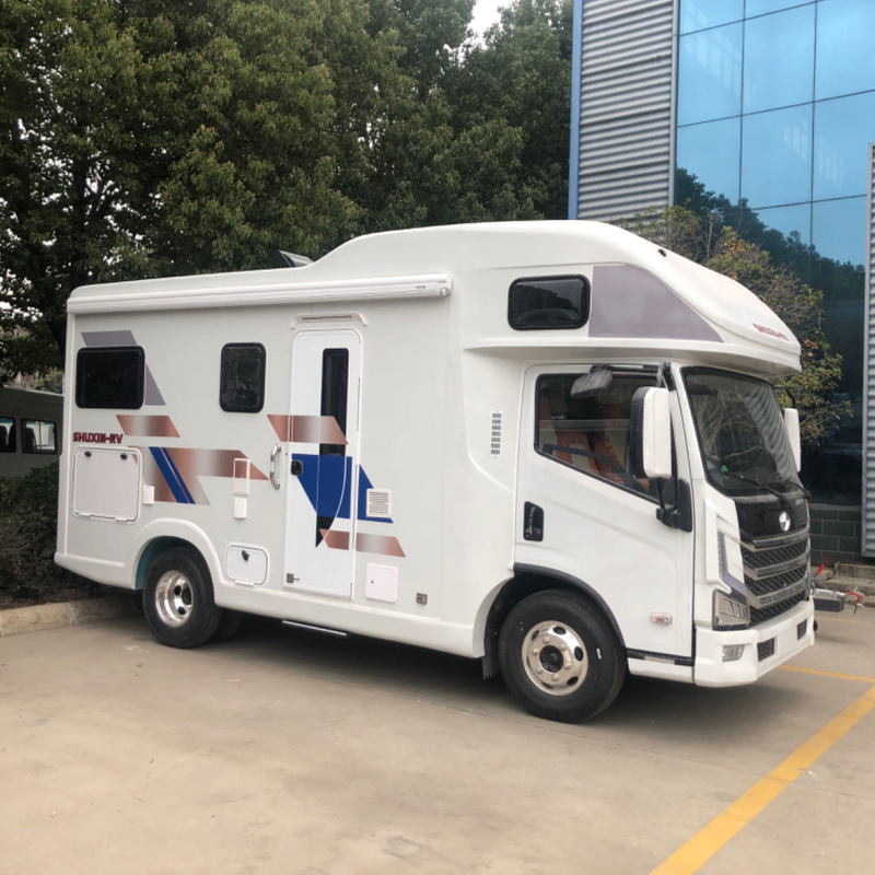 Caravana al aire libre de Van Automatic Transmission 4*2 Motorhome rv del campista de Yuejin Foton