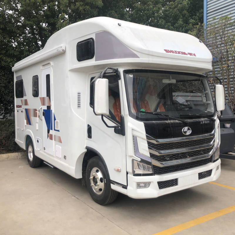 Caravana al aire libre de Van Automatic Transmission 4*2 Motorhome rv del campista de Yuejin Foton