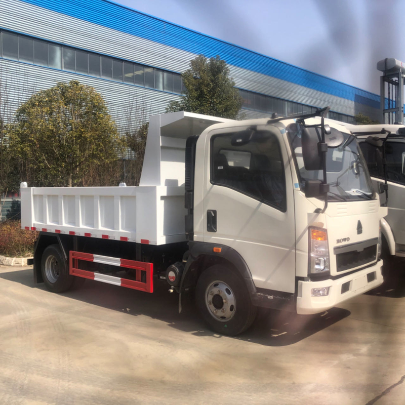 China Nuevo HOWO 6 ruedas 5 toneladas Mini camión de descarga camión de tirón para la venta