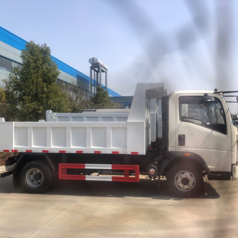 China Nuevo HOWO 6 ruedas 5 toneladas Mini camión de descarga camión de tirón para la venta