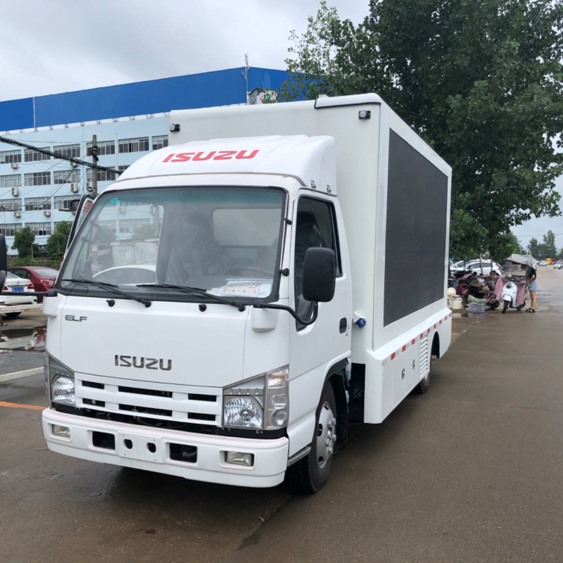 Isuzu P5 P6 P4 Display LED montado en camión 3840 * 1728 mm Trailer de pantalla LED móvil 102HP
