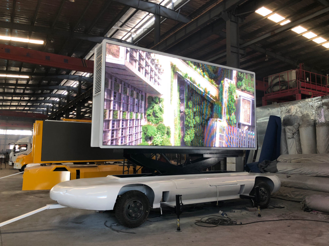 P4 P5 HD Camión Remolque Automóvil Publicidad al aire libre LED Signo de visualización para tienda móvil